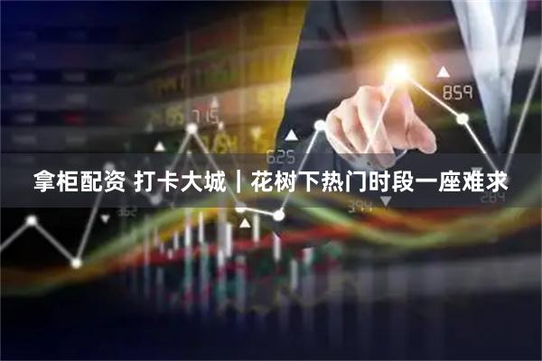 拿柜配资 打卡大城｜花树下热门时段一座难求